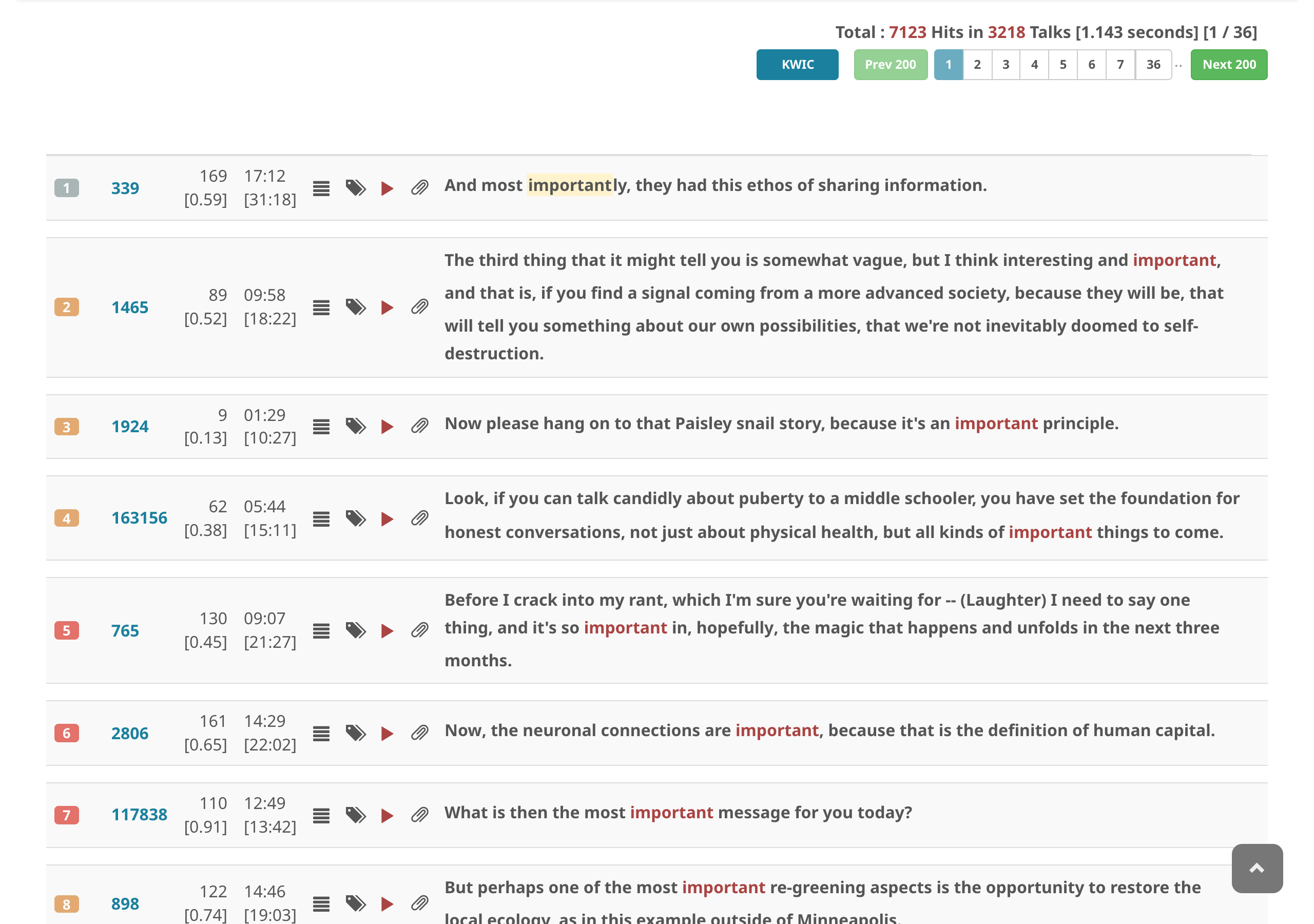 Sample (expanded segment)